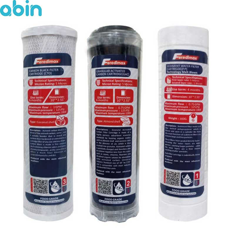 ست فیلترهای پیش تصفیه فردی مکس